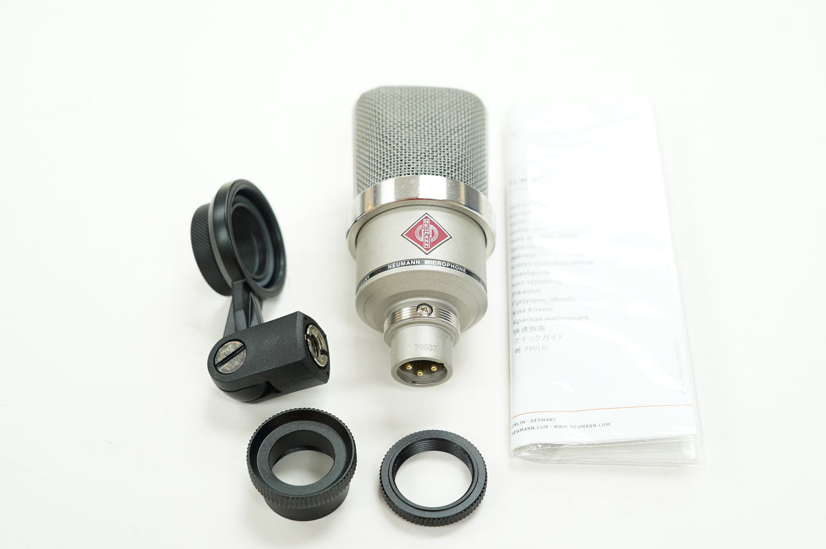 Neumann TLM 102 Large-Diaphragm Cardioid Condenser Microphone (Nickel) #70537, Used