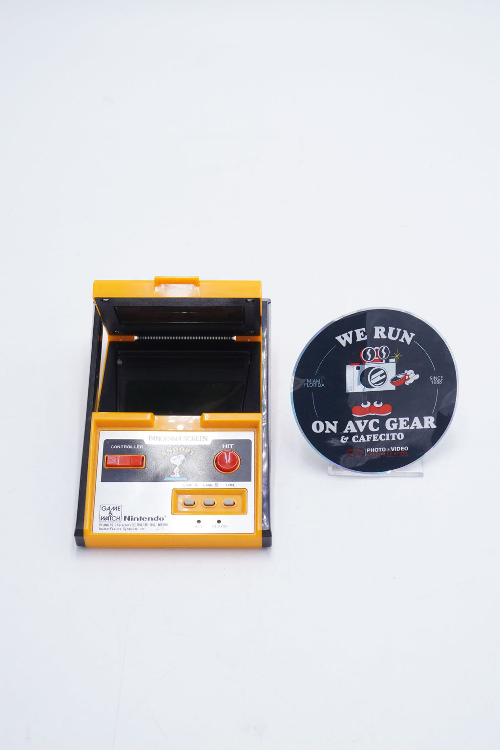 Nintendo Game and Watch Snoopy-93629 Panorama Screen Handheld LCD Electronic Game, Used - AVC photo video store