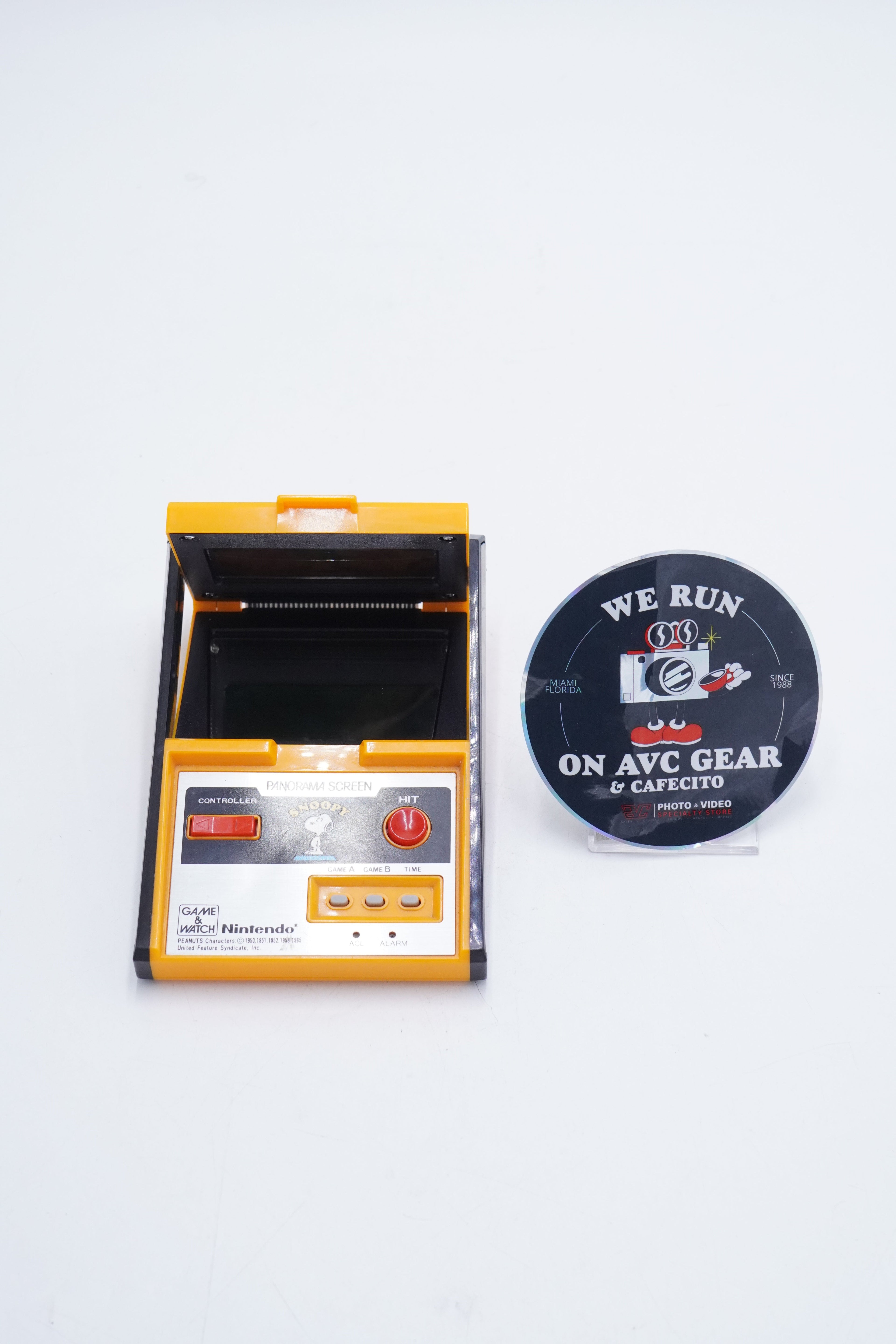 Nintendo Game and Watch Snoopy-93629 Panorama Screen Handheld LCD Electronic Game, Used - AVC photo video store
