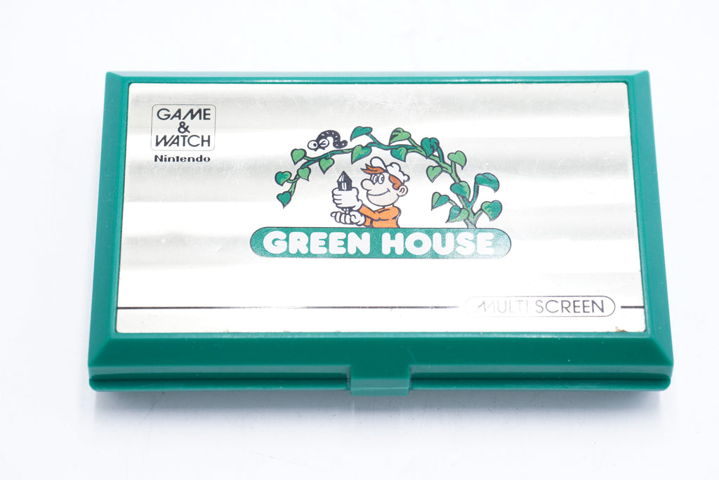 Nintendo Game & Watch Green House Multi Screen and Mickey Mouse Wide Screen Bundle, Used (FOR PARTS) - AVC photo video store