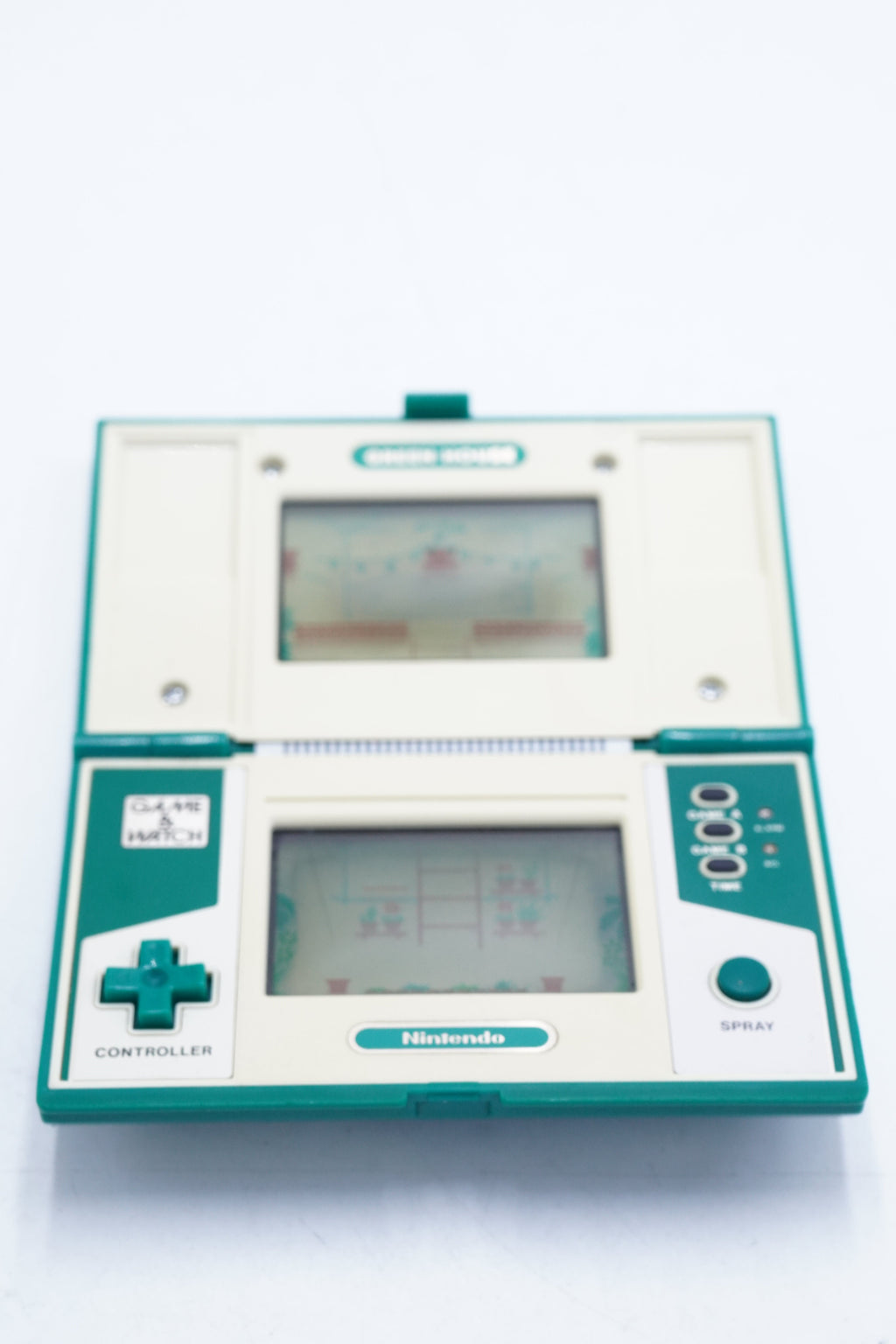 Nintendo Game & Watch Green House Multi Screen and Mickey Mouse Wide Screen Bundle, Used (FOR PARTS) - AVC photo video store