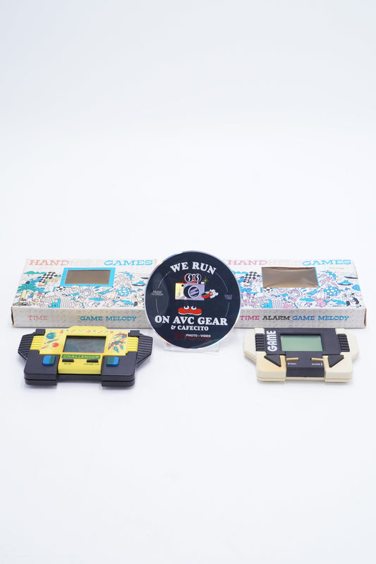 HANDHELDGAMES Challenger and Soccer Bundle, Used (FOR PARTS)