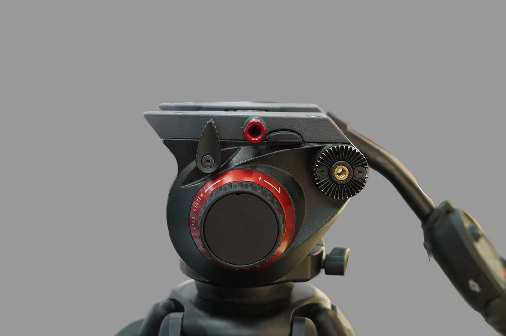 Manfrotto 546B Tripod & 504HD Head + 114MV Cine/Video Dolly #M0001601, Used