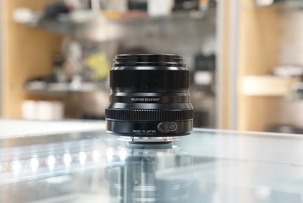 FUJIFILM 23F2-12297 XF 23mm f/2 R WR Fujinon APS-C Lens for X-Mount, Black {43}, Used