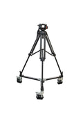 Manfrotto 546B Tripod & 504HD Head + 114MV Cine/Video Dolly #M0005365, Used