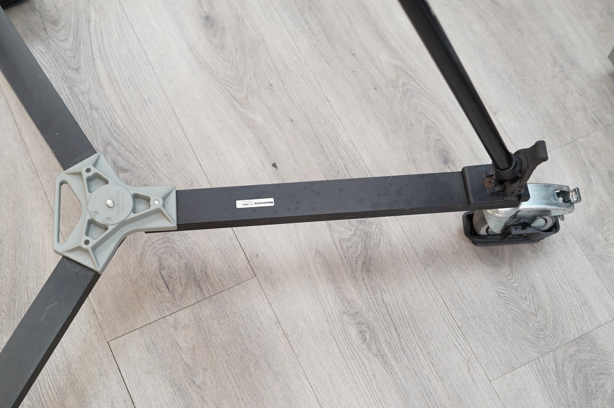 Manfrotto 546B Tripod & 504HD Head + 114MV Cine/Video Dolly #M0005365, Used