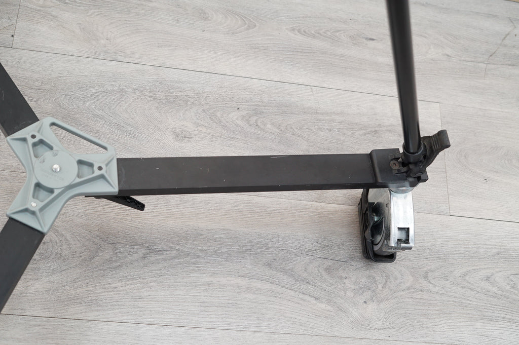 Manfrotto 546B Tripod & 504HD Head + 114MV Cine/Video Dolly #M0005365, Used