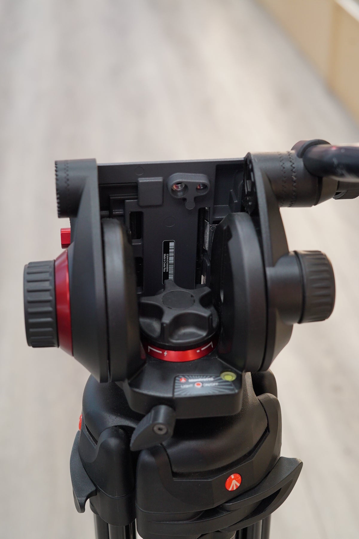 Manfrotto 546B Tripod & 504HD Head + 114MV Cine/Video Dolly #M0005365, Used