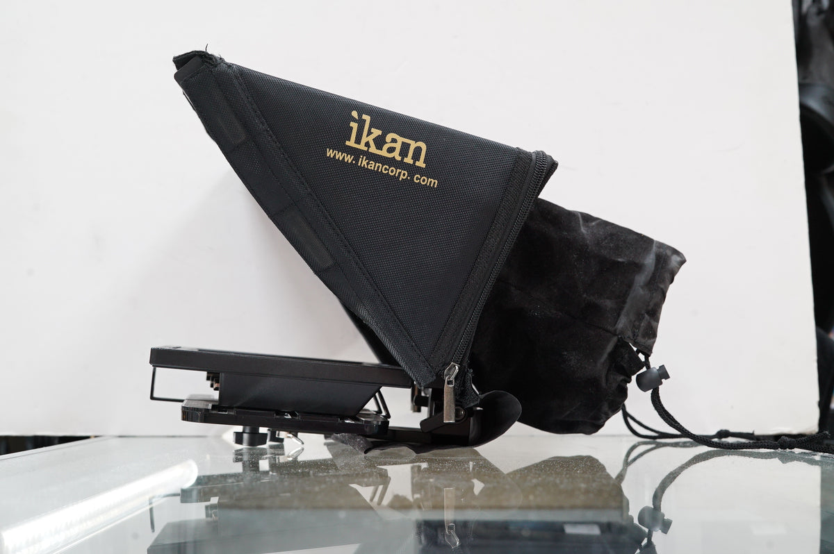 ikan Elite Large Universal Tablet Teleprompter Kit #1, Used