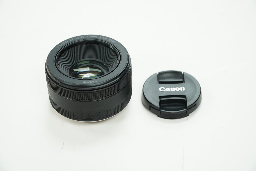 Canon EF 50mm f/1.8 STM Lens #09900, Used