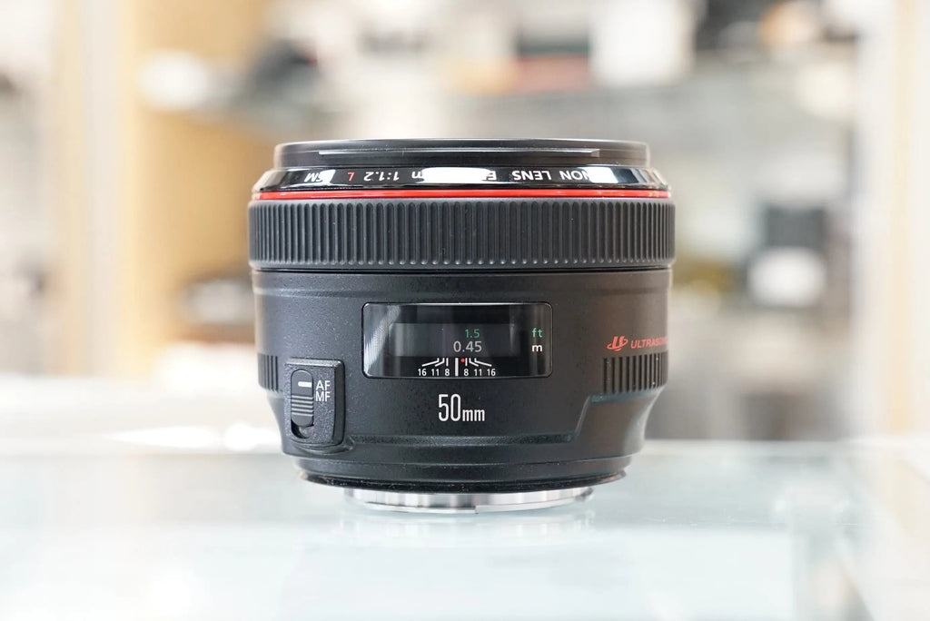 CANON 50F12-71509 EF 50mm f/1.2 L USM Lens, Used
