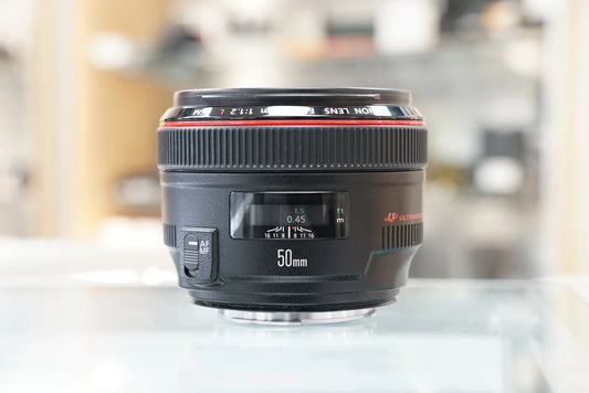 CANON 50F12-71509 EF 50mm f/1.2 L USM Lens, Used