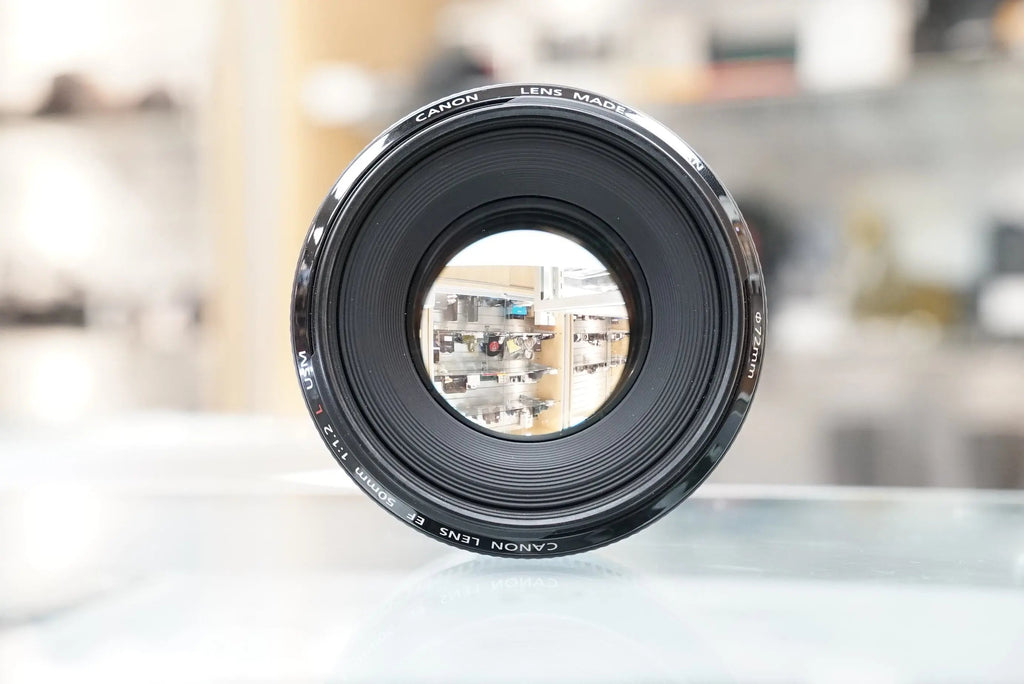 CANON 50F12-71509 EF 50mm f/1.2 L USM Lens, Used