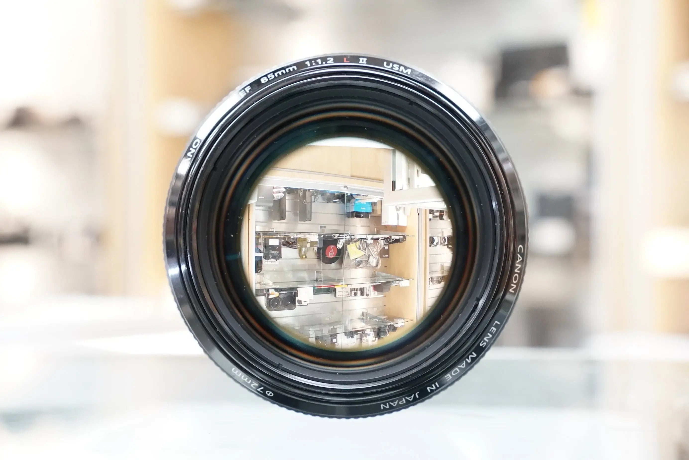 CANON 85F12-00430 EF 85mm f/1.2 L II USM Lens, Used