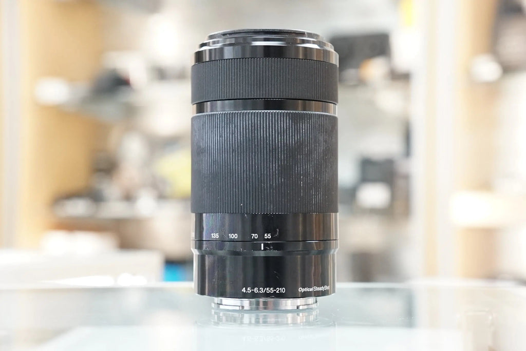 SONY 55210-4425423 E 55-210mm f/4.5-6.3 OSS Lens, Used