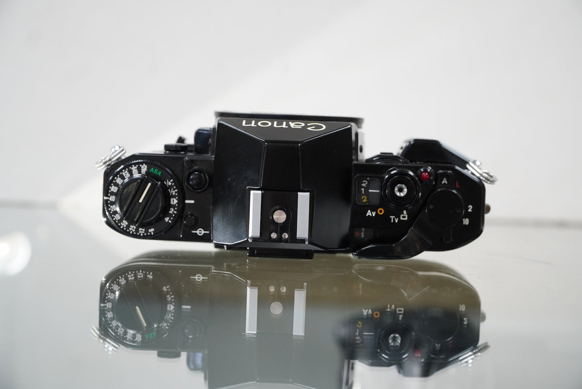 Canon A-1 35mm SLR Camera Body (Black) #03896, Used