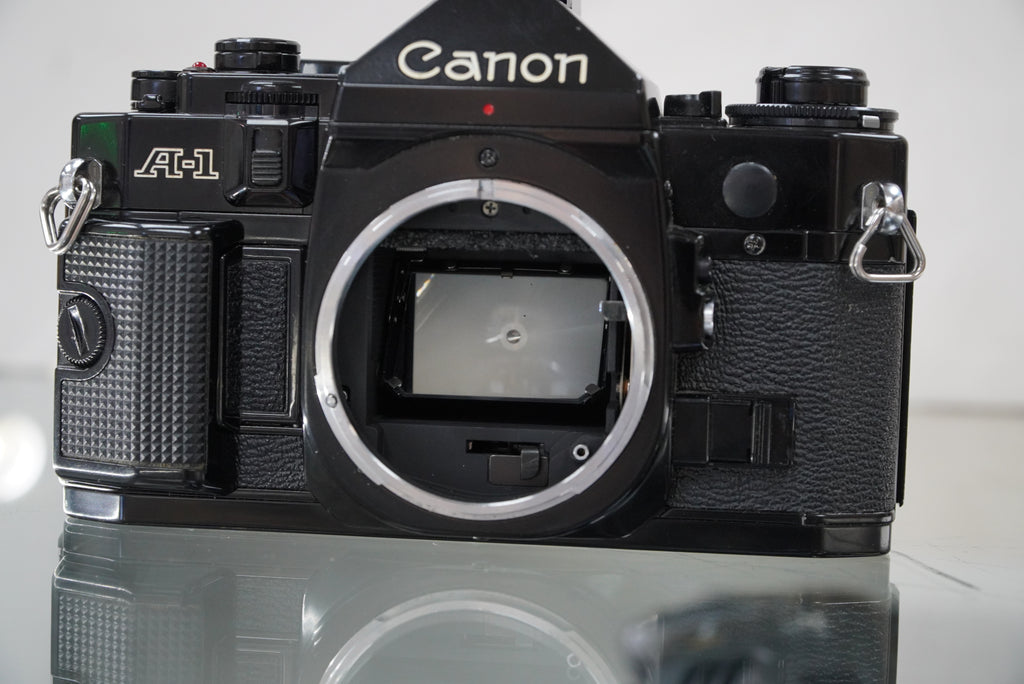 Canon A-1 35mm SLR Camera Body (Black) #03896, Used