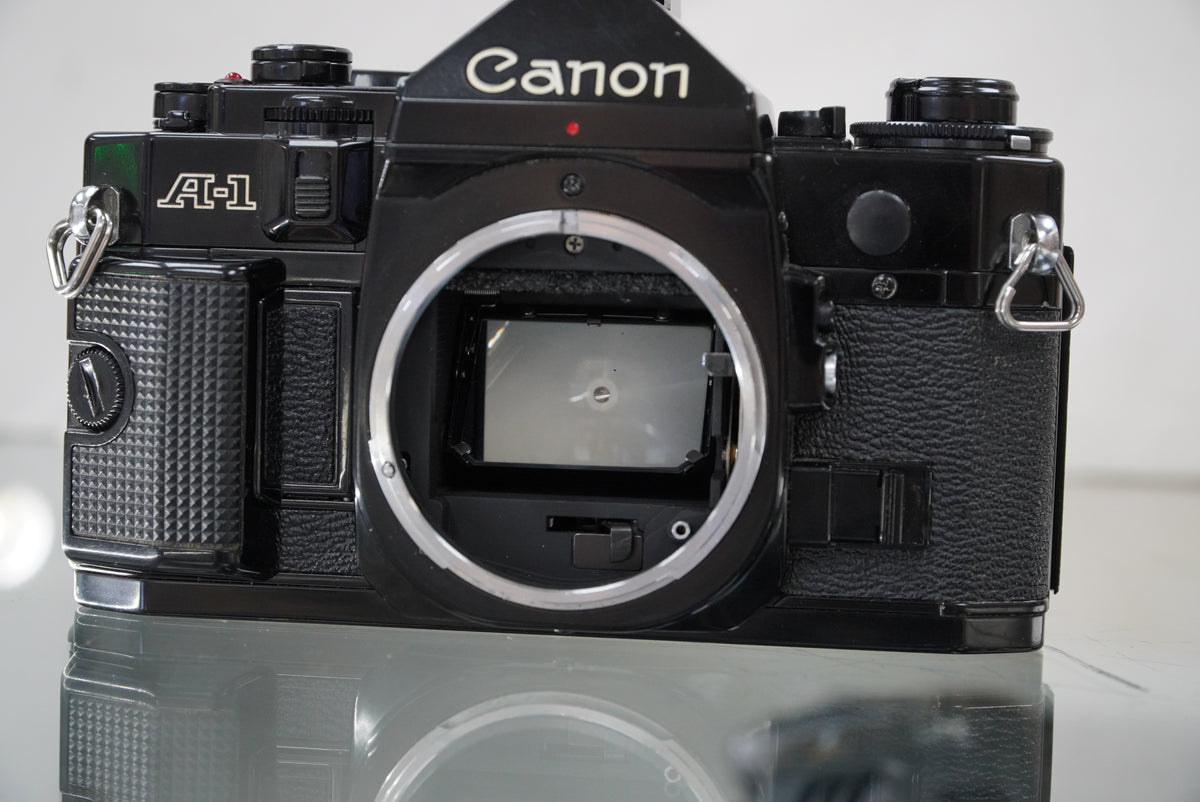 Canon A-1 35mm SLR Camera Body (Black) #03896, Used