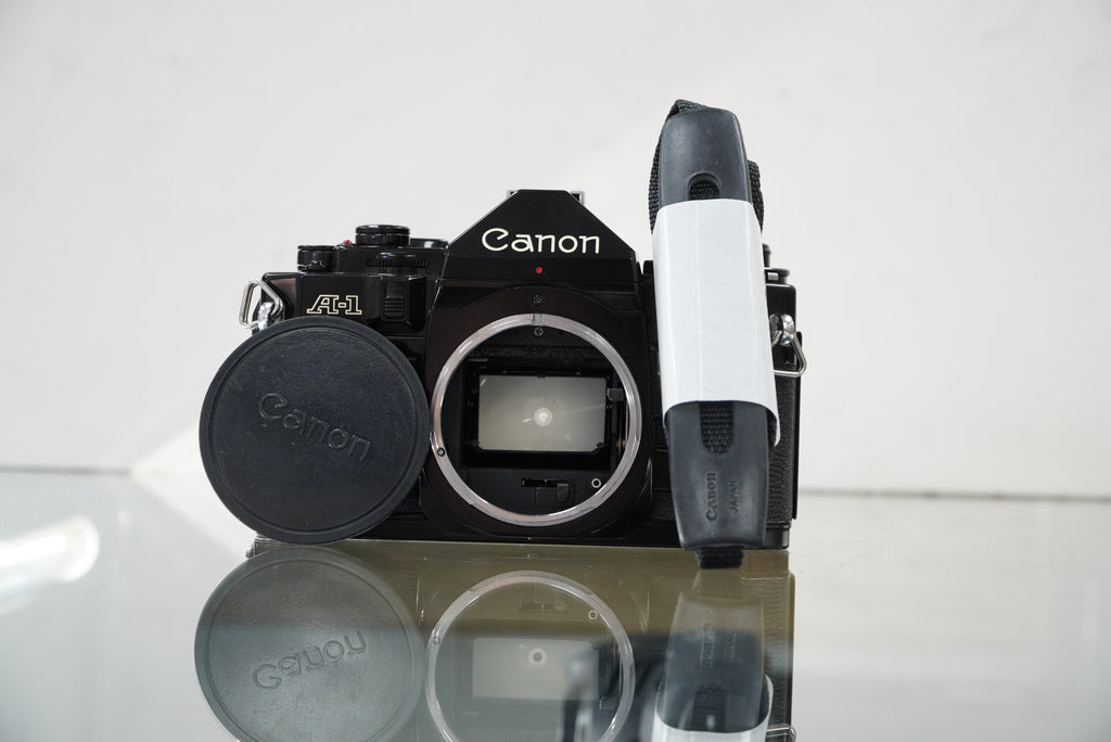 Canon A-1 35mm SLR Camera Body (Black) #03896, Used