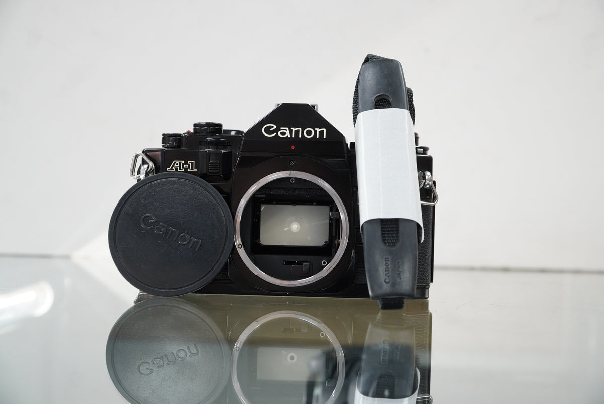 Canon A-1 35mm SLR Camera Body (Black) #03896, Used
