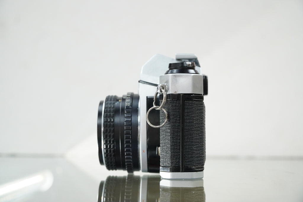 Pentax K1000 35mm SLR Camera with 50mm f/2 SMC Lens #45852, Used
