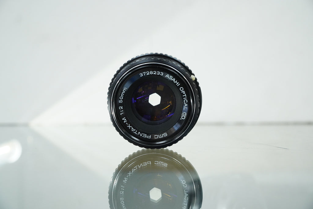 Pentax K1000 35mm SLR Camera with 50mm f/2 SMC Lens #45852, Used