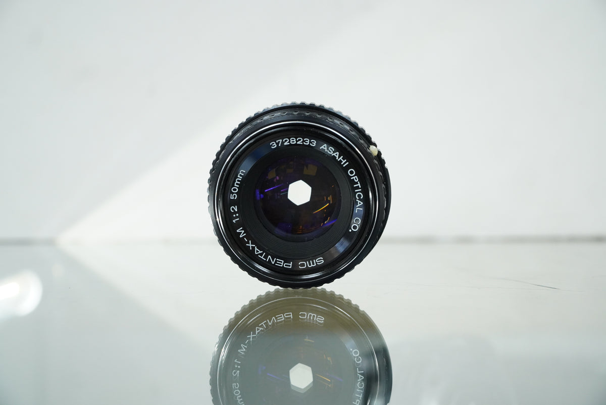 Pentax K1000 35mm SLR Camera with 50mm f/2 SMC Lens #45852, Used