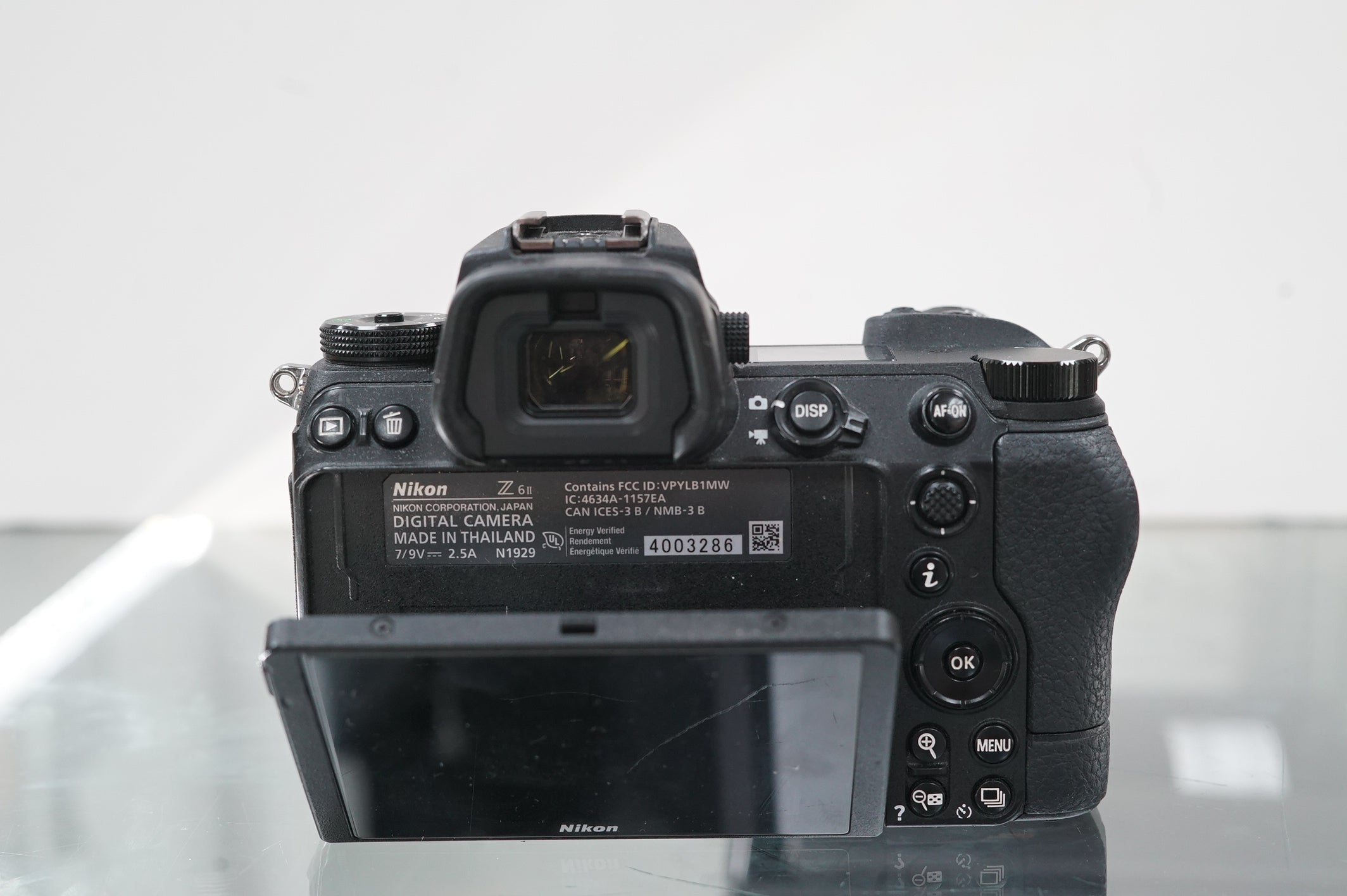 Nikon Z6 II Mirrorless Camera w/MB-N11 Battery Grip #03286, Used