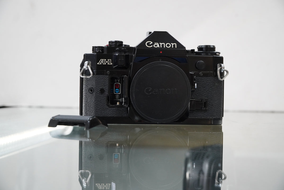 Canon A-1 35mm SLR Camera Body (Black) #03896, Used