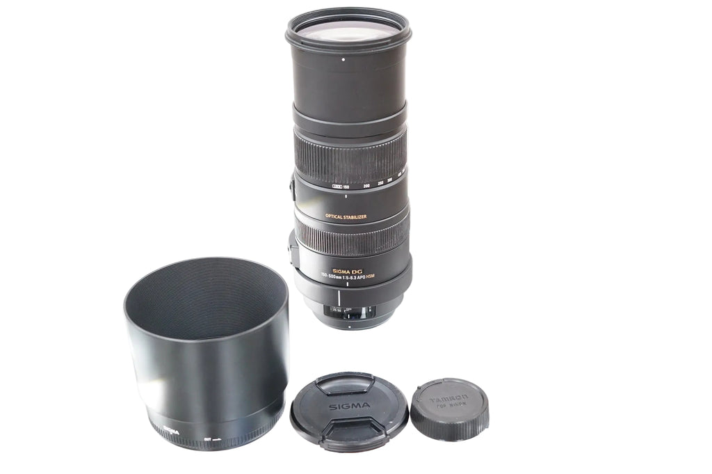 Sigma 150-500mm f/5-6.3 APO DG OS HSM (Nikon F) #99666, Used