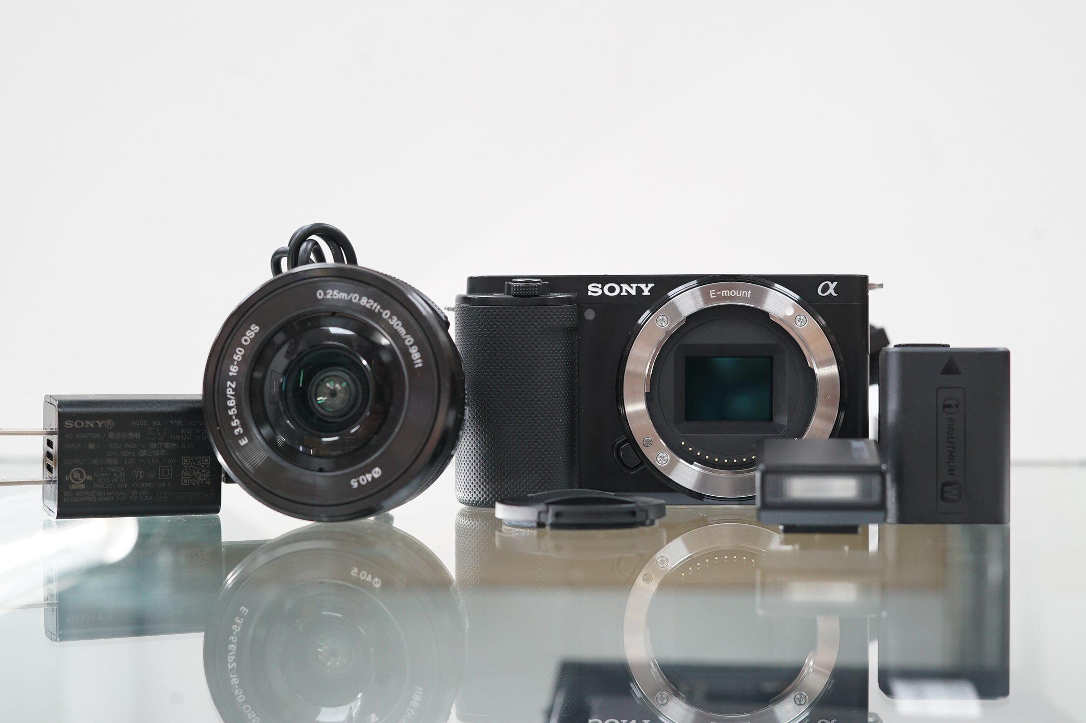 Sony ZV-E10 Mirrorless Camera with 16-50mm Lens (Black) #6321136, Used