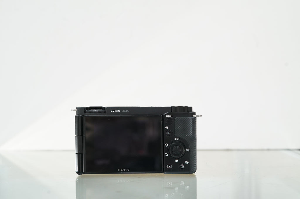 Sony ZV-E10 Mirrorless Camera with 16-50mm Lens (Black) #6321136, Used