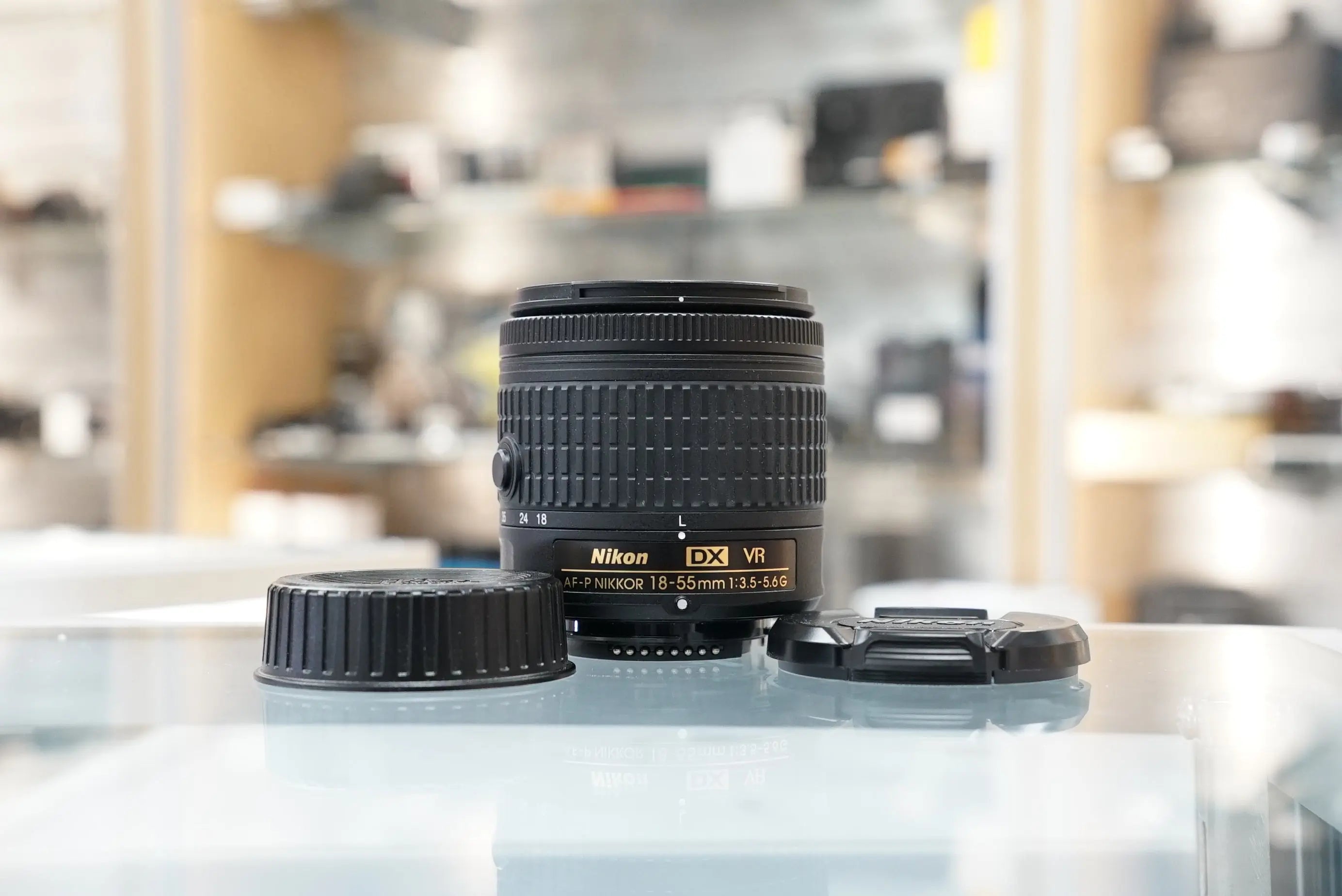 NIKON AF-P DX Nikkor 18-55mm f/3.5-5.6 G VR Lens #32819, Used
