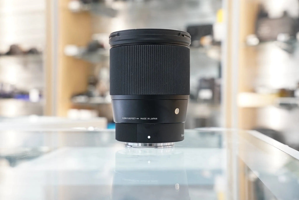 SIGMA 16mm f/1.4 DC DN Contemporary Lens (Sony E) #95571, Used