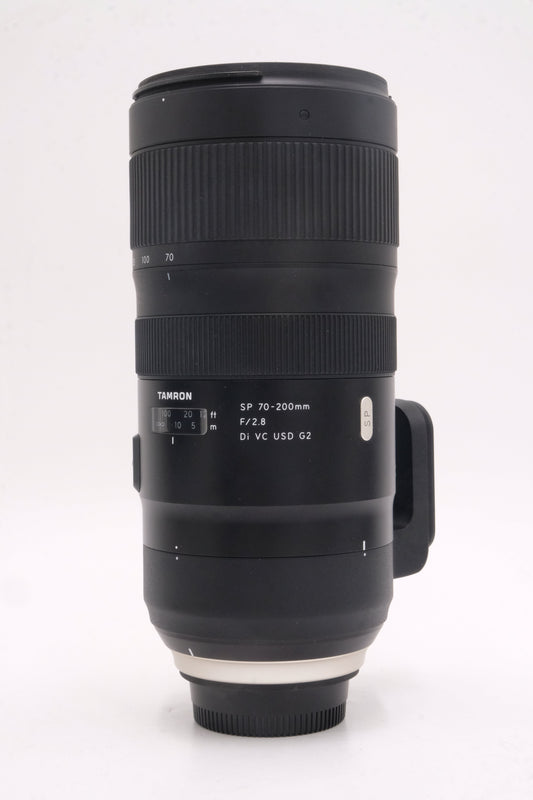 TAMRON SP70200F28-64532 SP 70-200mm f/2.8 Di VC USD G2 Lens F/Nikon F-mount, Used