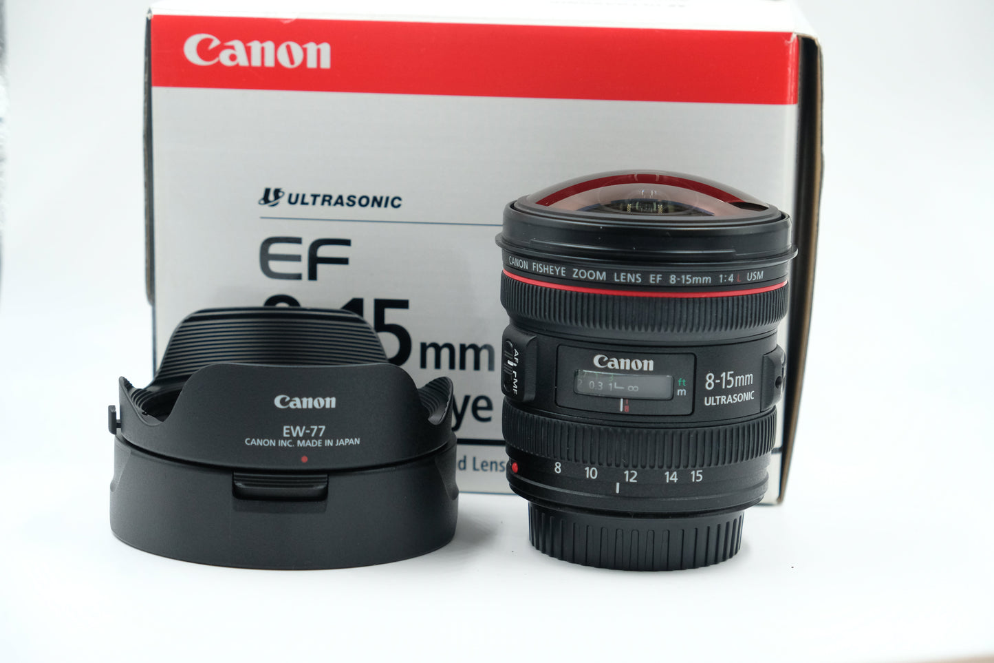 Canon EF815F4L-01464 EF 8-15 f/4L USM Lens, Used