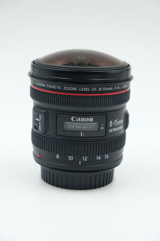 Canon EF815F4L-01464 EF 8-15 f/4L USM Lens, Used