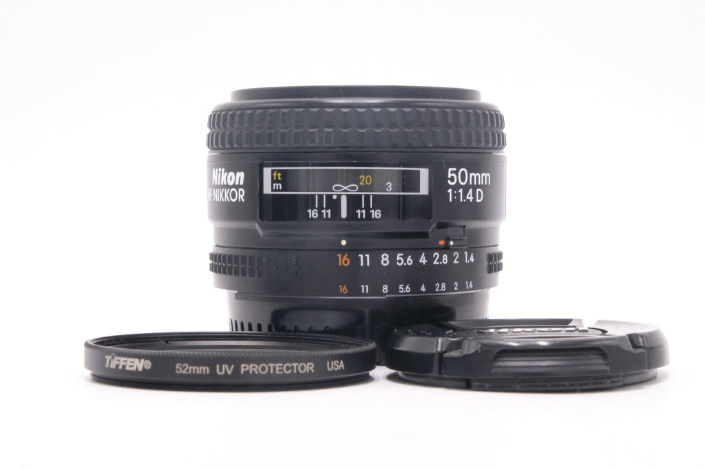 Nikon AF50F14D-76145 AF Nikkor 50mm f/1.4D Lens, Used - AVC photo video store