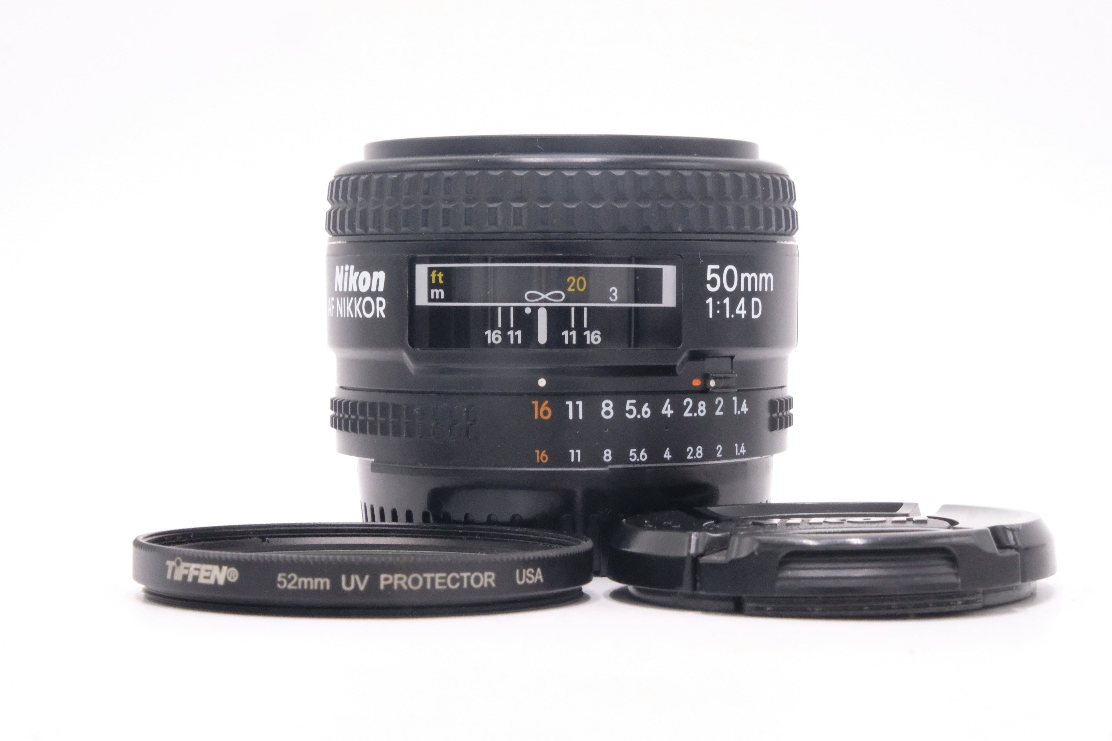 Nikon AF50F14D-76145 AF Nikkor 50mm f/1.4D Lens, Used - AVC photo video store