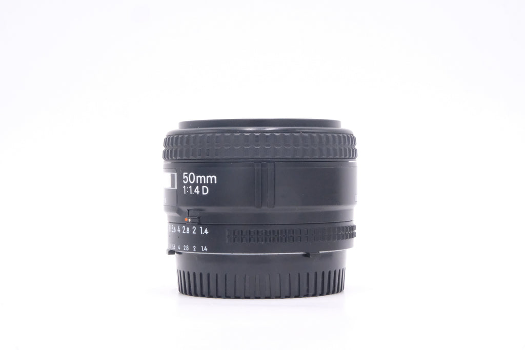 Nikon AF50F14D-76145 AF Nikkor 50mm f/1.4D Lens, Used - AVC photo video store