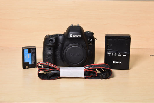 Canon 6DMKII-02488 EOS 6D Mark II DSLR Camera Body {26.2MP}, Used