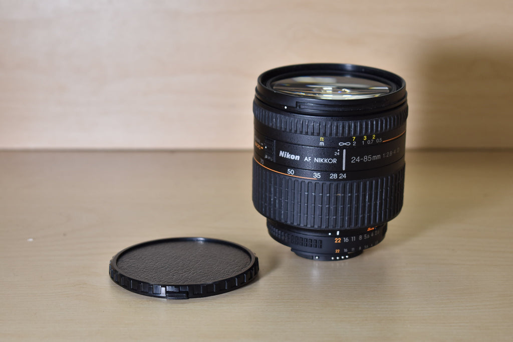 Nikon AF2485D-15006 AF NIKKOR 24-85mm f/2.8-4 D Macro Autofocus IF Lens, Used - AVC photo video store
