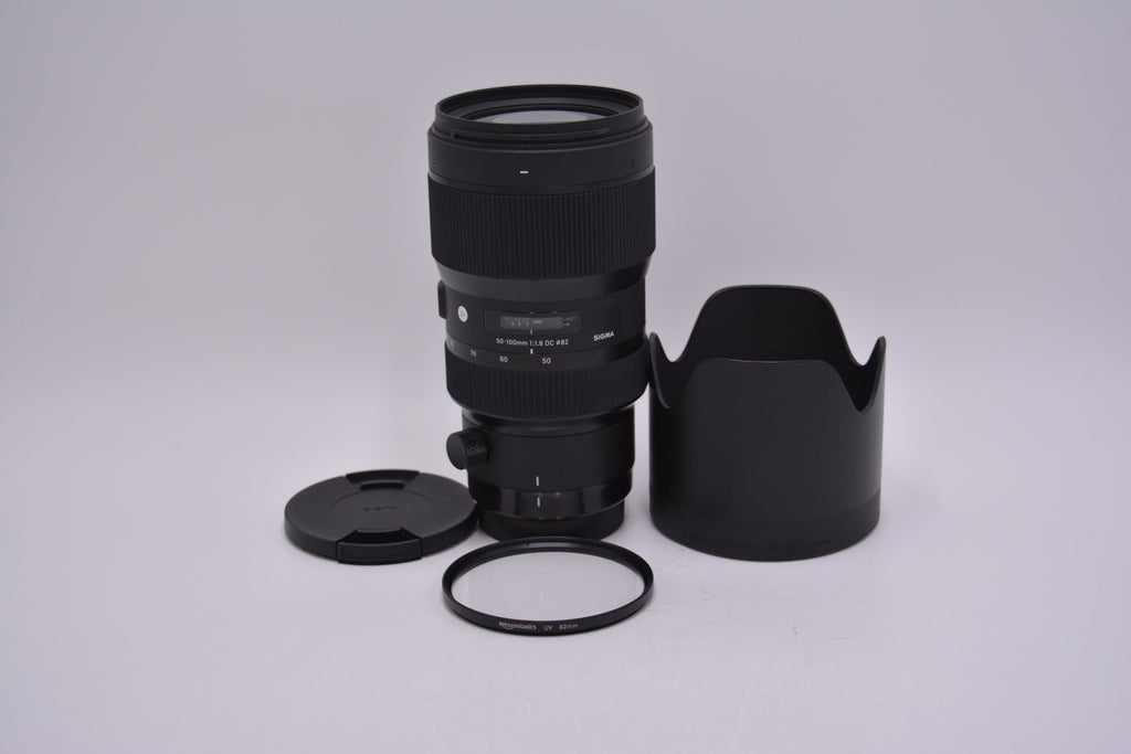Sigma 50100DC-F18-66913 Sigma 50-100mm f/1.8 DC HSM Art Lens for Canon EF, Used - AVC photo video store