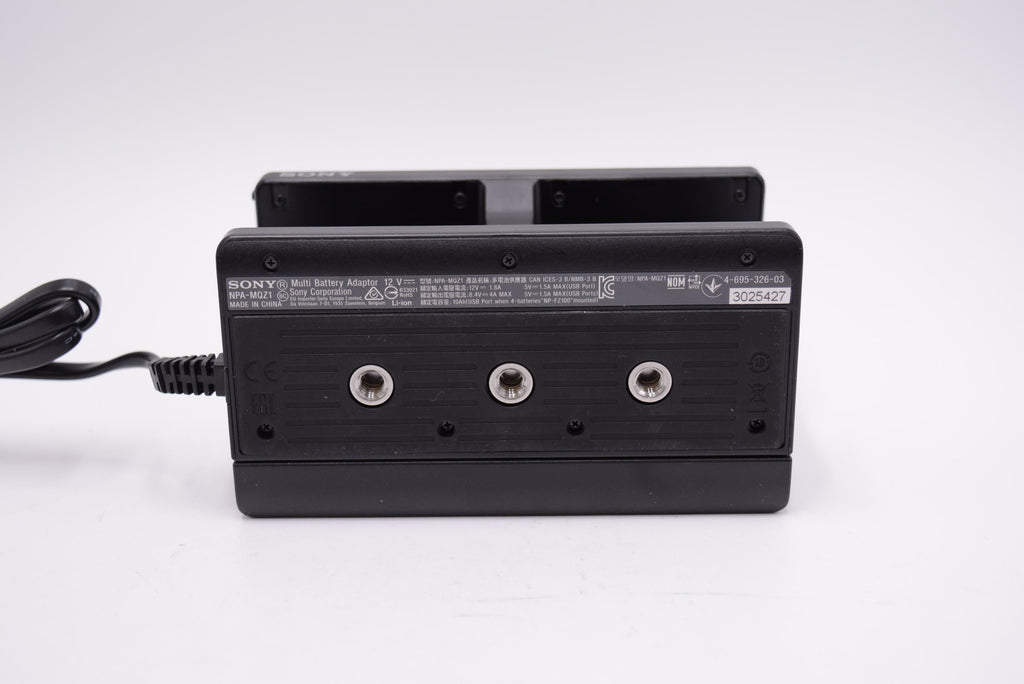 Sony MQZ1K/3025427 NPA-MQZ1K Multi Battery Adapter Kit, Used - AVC photo video store