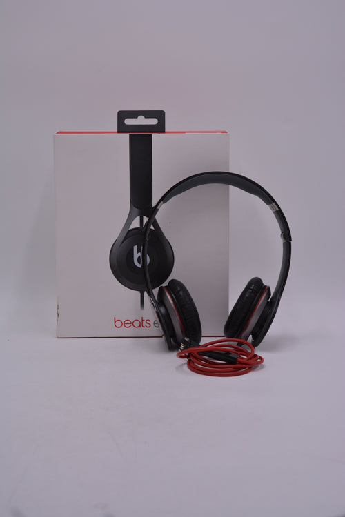 Beats BEATSEP-LGQDV Beats By Dr Dre Beats EP On-ear Wired Headphones (Black/Red), Used - AVC photo video store