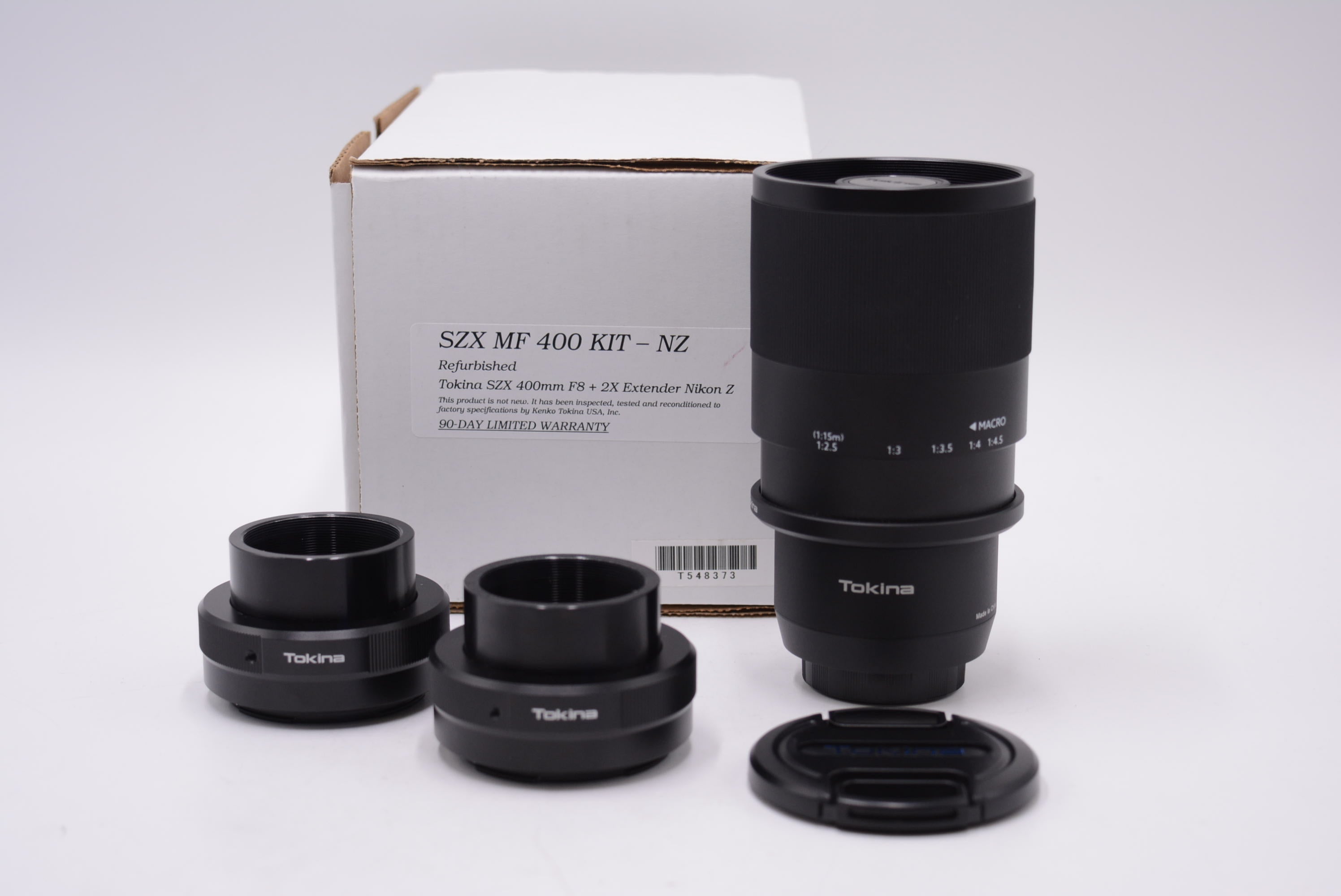 Tokina SZXMF400/NZ/48373 SZX MF 400 Kit - NZ T548373 Lens Kit, Used - AVC photo video store