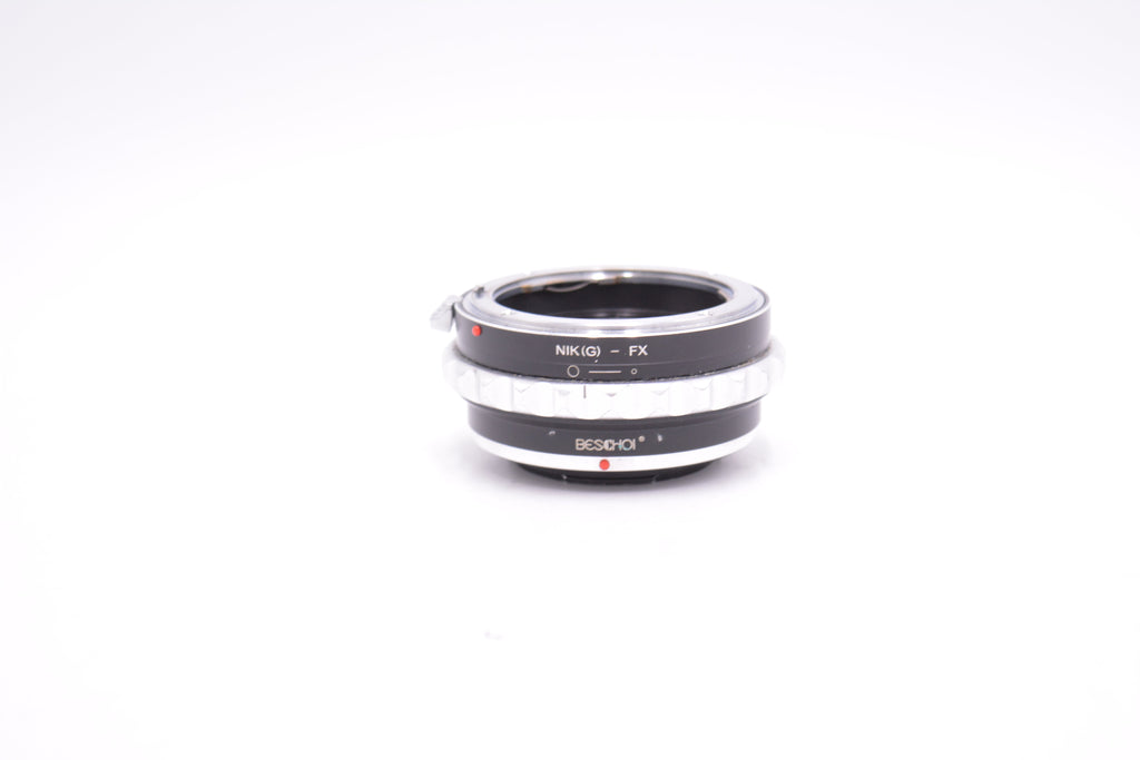 Beschoi Nik (G) to FX Adapter Nikon F-mount to Fuji X-mount, Used - AVC photo video store