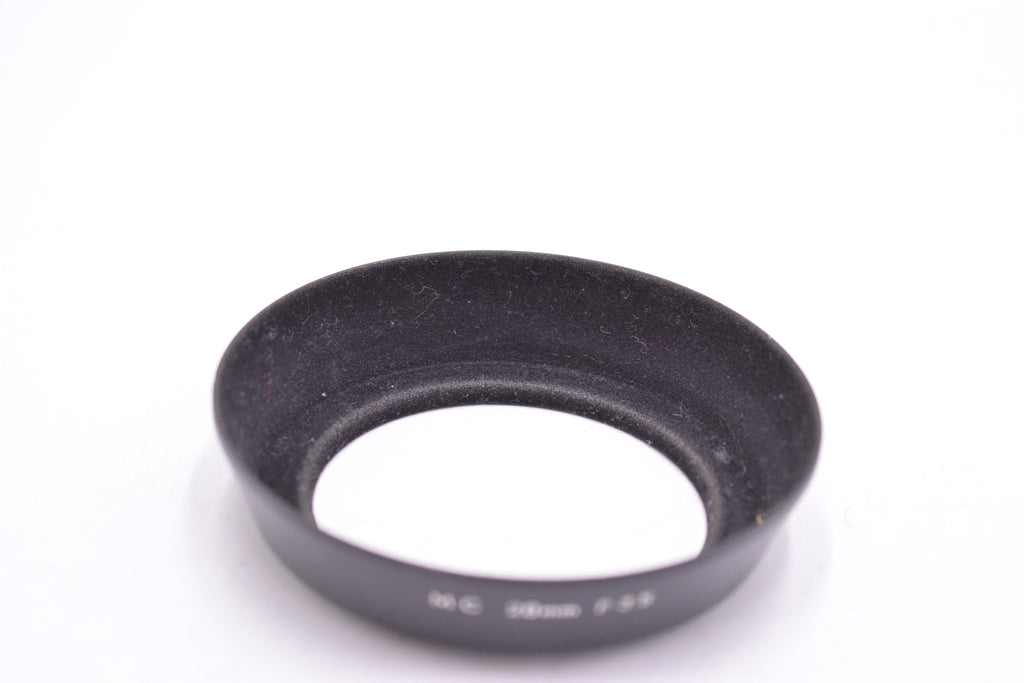 Minolta MC 28mm F3.5 Lens Hood - Metal Screw Type Vintage Authentic Original Shade, Used - AVC photo video store