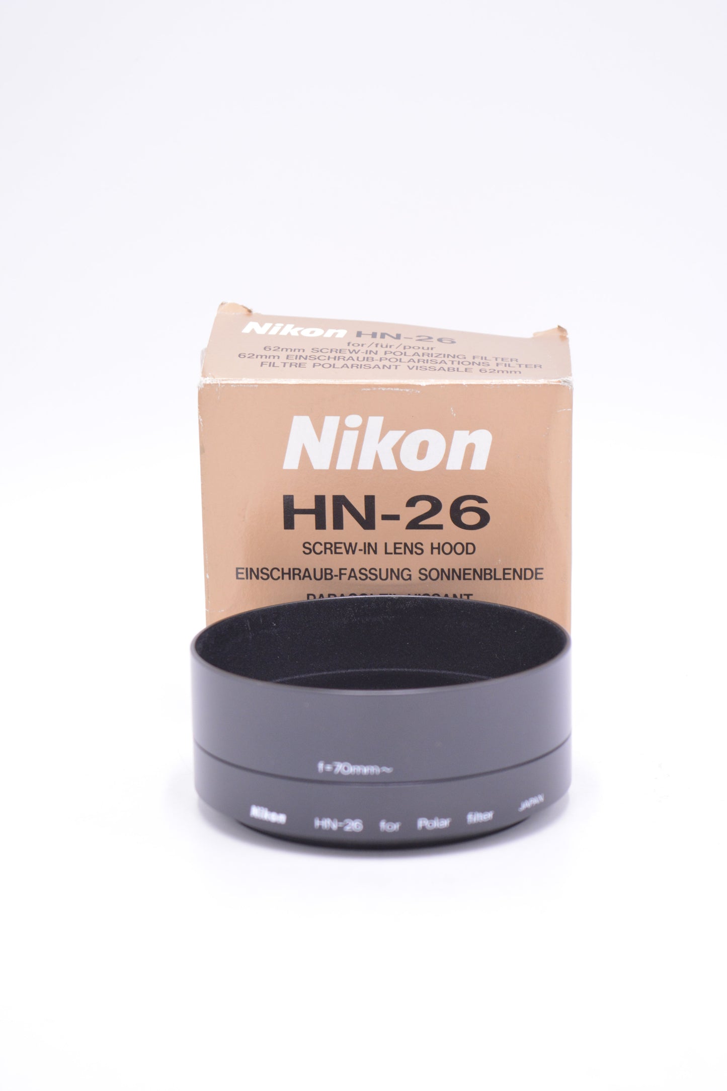 Nikon HN-26 Lens Hood 62mm, Used