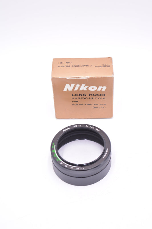 Nikon HN-12 Screw-In Lens Hood 52mm, Used - AVC photo video store